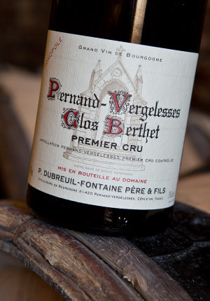 Pernand-Vergelesses «Clos Berthet» 1er Cru Monopole